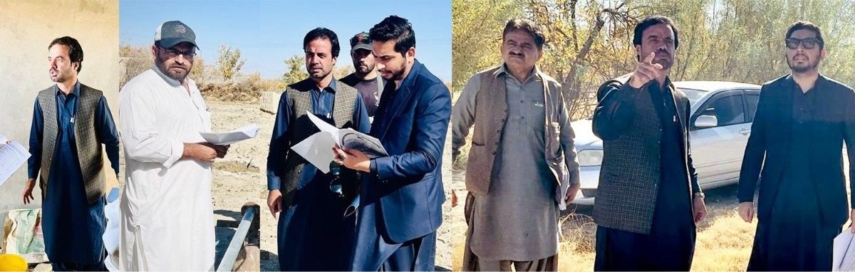 قلعہ سیف اللہ: ڈپٹی کمشنر ساگر کمار کا پبلک ہیلتھ انجینئرنگ کی اسکیموں کا معائنہ