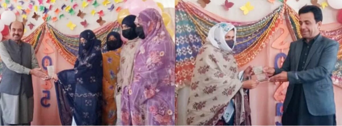 تسپ پنجگور کے گرلز انٹر کالج میں گولڈن ویک اور سپورٹس ویک کے انعامات تقسیم