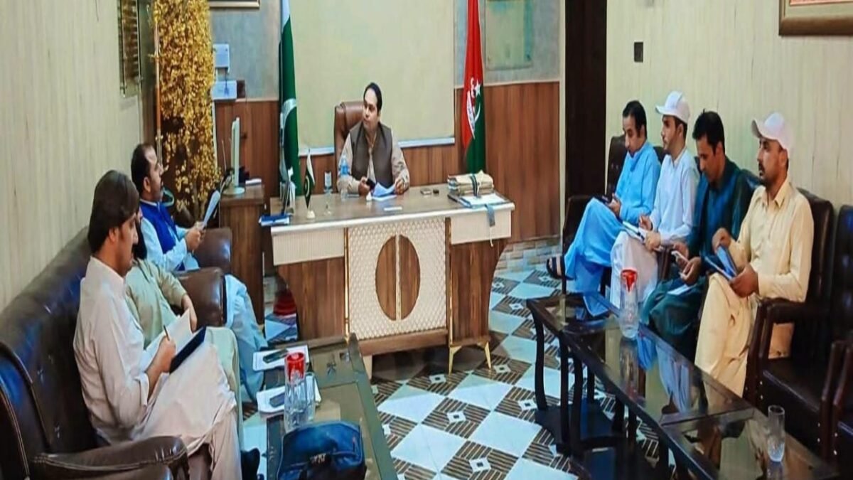 ڈپٹی کمشنر قلعہ عبداللہ منور حسین مگسی کی زیرِ صدارت ڈسٹرکٹ ہیلتھ کمیٹی کا اجلاس، طبی سہولیات کا جائزہ