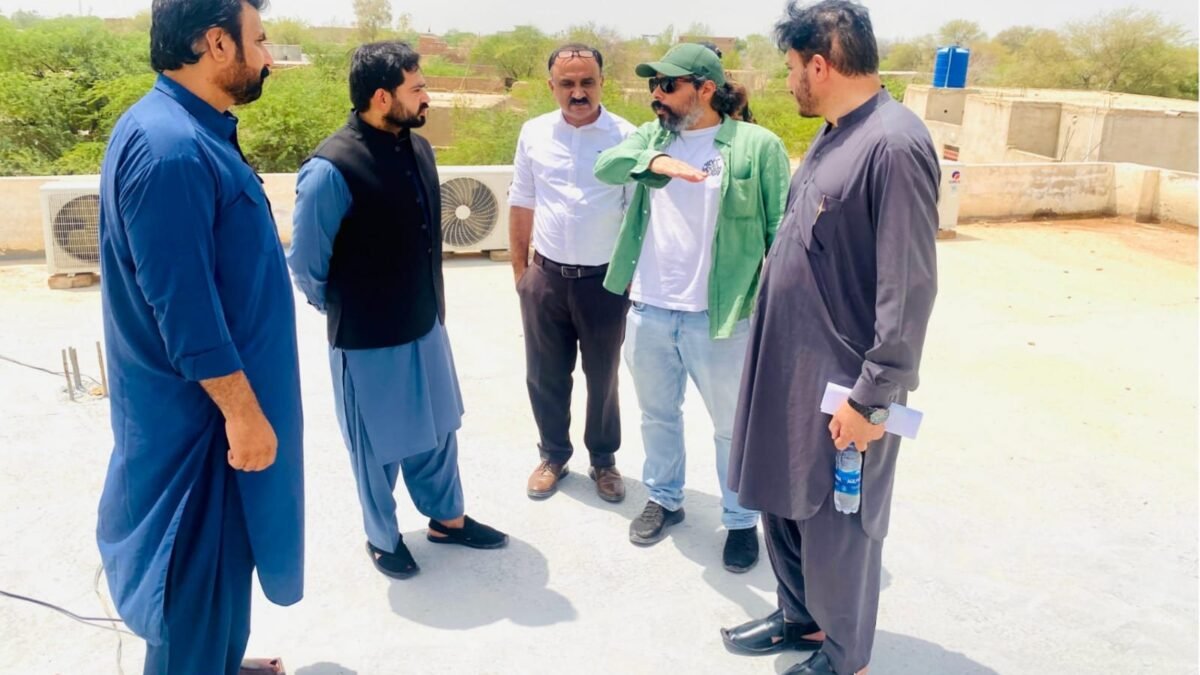 ڈیرہ مراد جمالی: ڈویژنل ہسپتال کی تین عمارتیں ایم ایس ایف اور سی ایل ایف کے حوالے، ڈپٹی کمشنر کا دورہ