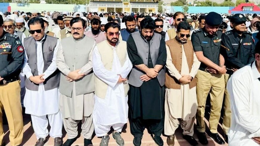 کوئٹہ میں سانحہ زیارت کے شہداء کی نمازِ جنازہ، صوبائی وزراء اور اعلیٰ حکام کی شرکت
