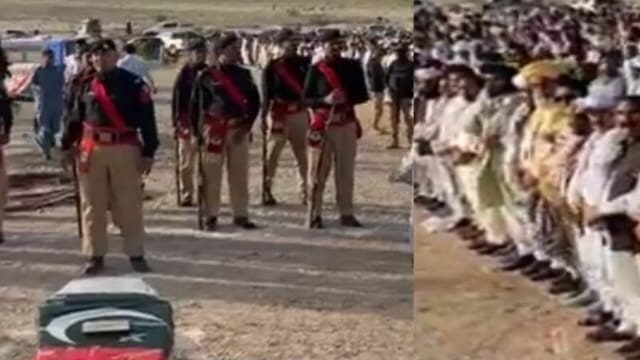 سانحہ زیارت کے شہید اے ٹی ایف اہلکار جانداد خان شبوزئی کی لورالائی میں سرکاری اعزاز کے ساتھ تدفین