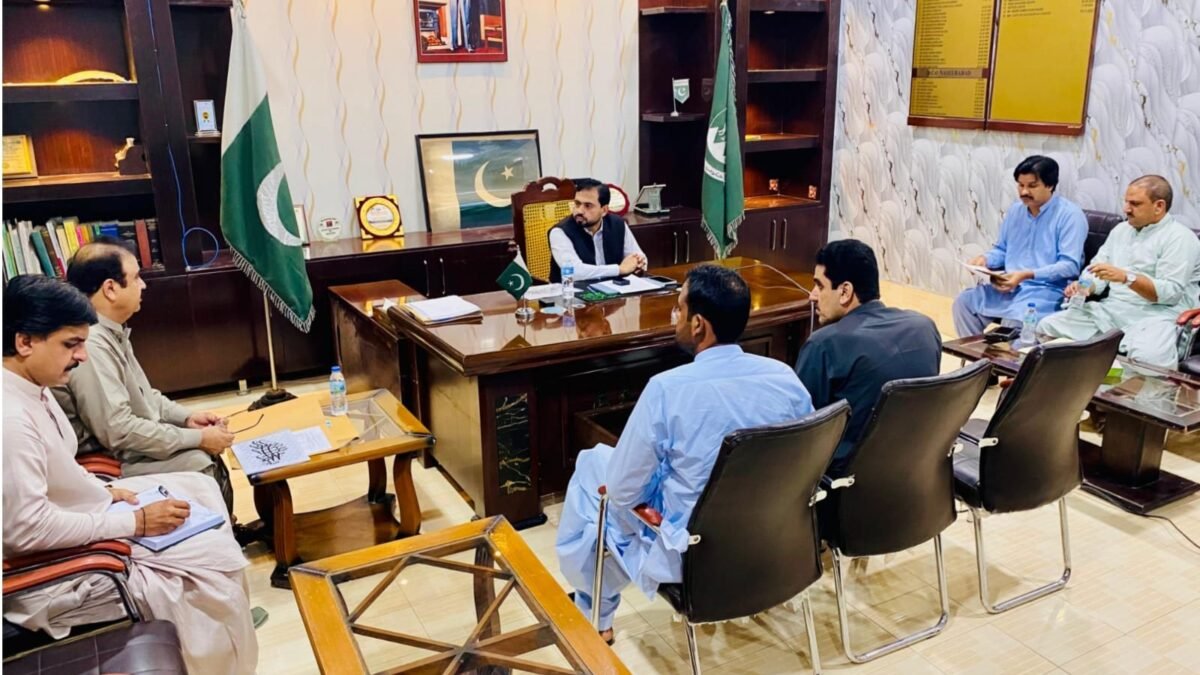 نصیرآباد: ڈسٹرکٹ ڈویلپمنٹ کمیٹی کے اجلاس میں بی ایس ڈی آئی فیز ٹو کے منصوبوں کا جائزہ