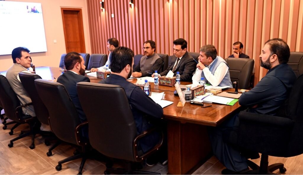 وزیر اعلیٰ بلوچستان میر سرفراز بگٹی بورڈ آف انویسٹمنٹ اینڈ ٹریڈ کے بورڈ آف گورننس کے اجلاس کی صدارت کر رہے ہیں