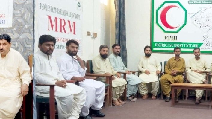 اسسٹنٹ کمشنر سیوی منصور علی شاہ کی زیر صدارت پی پی ایچ آئی کا ماہانہ جائزہ اجلاس