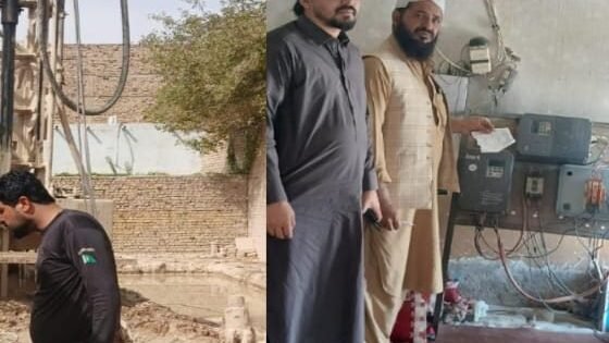 واسا کا کوئٹہ میں غیر قانونی بورنگ کے خلاف کریک ڈاؤن؛ ایئرپورٹ روڈ خیزی چوک پر 5 کنکشن سیل