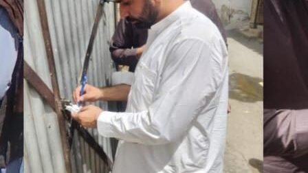 کوئٹہ: گوالمنڈی چوک اور حاجی عیبی روڈ پر واسا کی کارروائی، غیر قانونی واٹر کنکشنز منقطع، پانچ کارخانے سیل