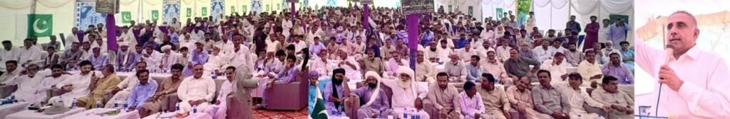 صحبت پور: صوبائی وزیر مواصلات و تعمیرات میر سلیم احمد کھوسہ 79ویں جشن آزادی کے موقع پر پرچم کشائی کی تقریب کے شرکاء سے خطاب کر رہے ہیں