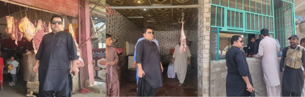 اسپیشل مجسٹریٹ عزت اللہ سب ڈویژن (سریاب) کے مختلف علاقوں میں گرانفروشوں کے خلاف کارروائی کر رہے ہیں
