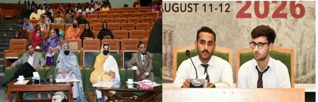 Loralai: University of Loralai ke shobae siyasiyat ke talba Qudratullah aur Bilal Ahmed ne soobai satah par Pakistaniyat quiz muqable mein doosri position hasil ki
