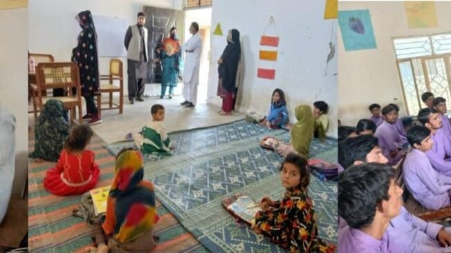 ڈویژنل ڈائریکٹر ایجوکیشن عبدالواسع خان کاکڑ کا موسیٰ خیل اور رکنی کے اسکولوں کا دورہ