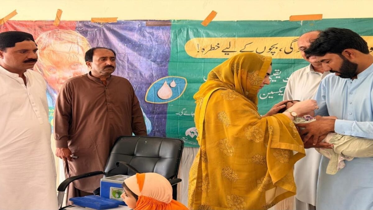 صحبت پور میں 21 ستمبر سے پانچ روزہ انسدادِ پولیو مہم، ڈپٹی کمشنر فریدہ ترین نے افتتاح کیا