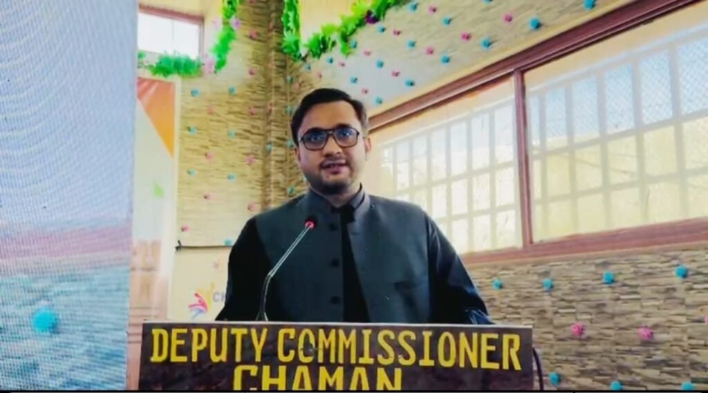 چمن میں جاری دو روزہ ایجوکیشنل فیسٹیول سے ڈپٹی کمشنر چمن حبیب احمد بنگلزئی کا خطاب، طلباء کو تعلیم، کیریئر اور مستقبل کی بہتر منصوبہ بندی کے حوالے سے رہنمائی فراہم کی