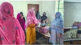 ڈپٹی کمشنر قلات عائشہ زہری کا دستکاری سینٹر کا دورہ، طالبات نے دو سال سے بند وظائف کا مسئلہ اٹھایا