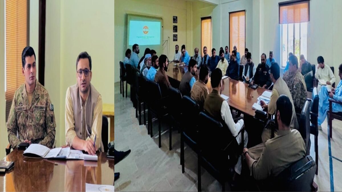 چمن: ڈسٹرکٹ کوآرڈینیشن کمیٹی کا اجلاس، صفائی و شجرکاری مہم اور امن و امان کا جائزہ