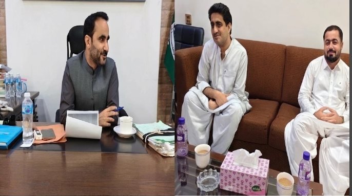 ڈی سی کیچ یاسر اقبال دشتی سے ڈی ایچ او تمپ کی قیادت میں وفد کی ملاقات، کیچ اور تمپ کی پولیو مہم کے حدود طے