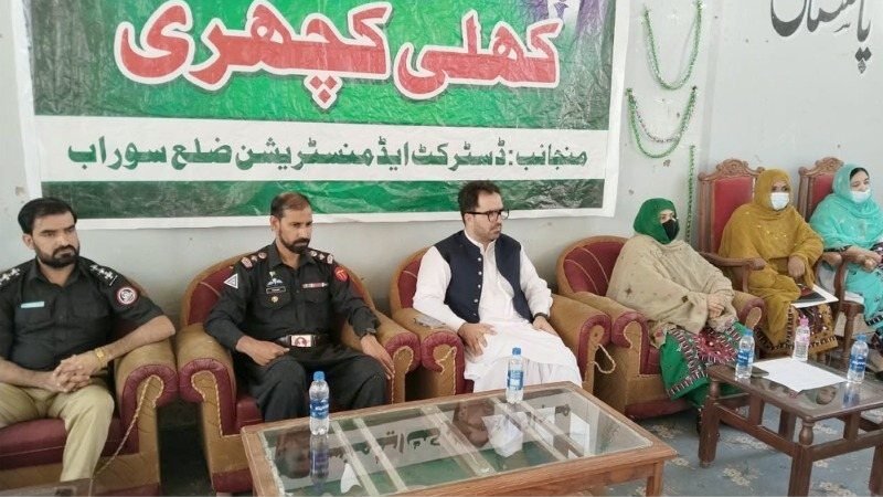 سوراب کی تاریخ میں پہلی گرینڈ خواتین کھلی کچہری، 200 سے زائد خواتین نے مسائل پیش کیے