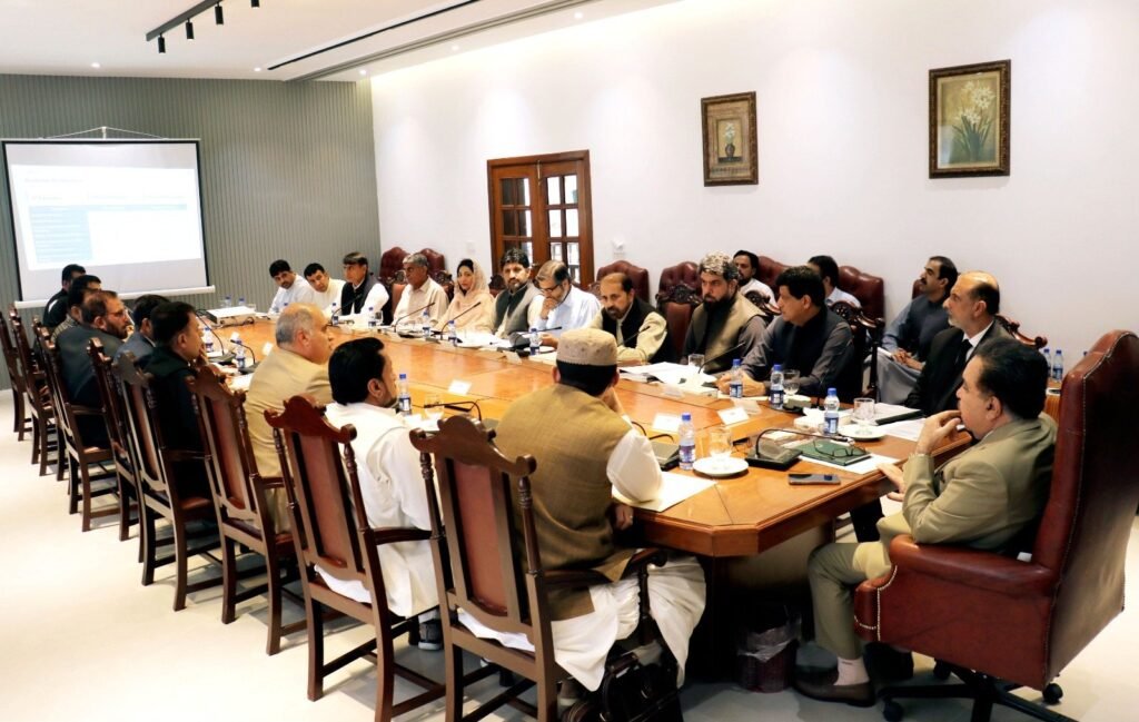 گورنر بلوچستان جعفرخان مندوخیل لسبیلہ یونیورسٹی کے 9ویں سینیٹ اجلاس کی صدارت کر رہے ہیں