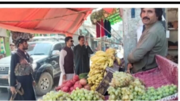 خوست بازار کا اچانک دورہ، اسسٹنٹ کمشنر اسرار احمد شاھوانی کی سرکاری نرخناموں پر عملدرآمد کی ہدایت