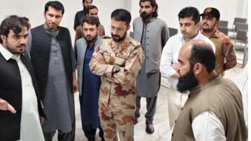 لورالائی: ڈپٹی کمشنر کا یونیورسٹی آف لورالائی میں BSDI کے تحت زیرِ تعمیر آئی ٹی ہب کا دورہ