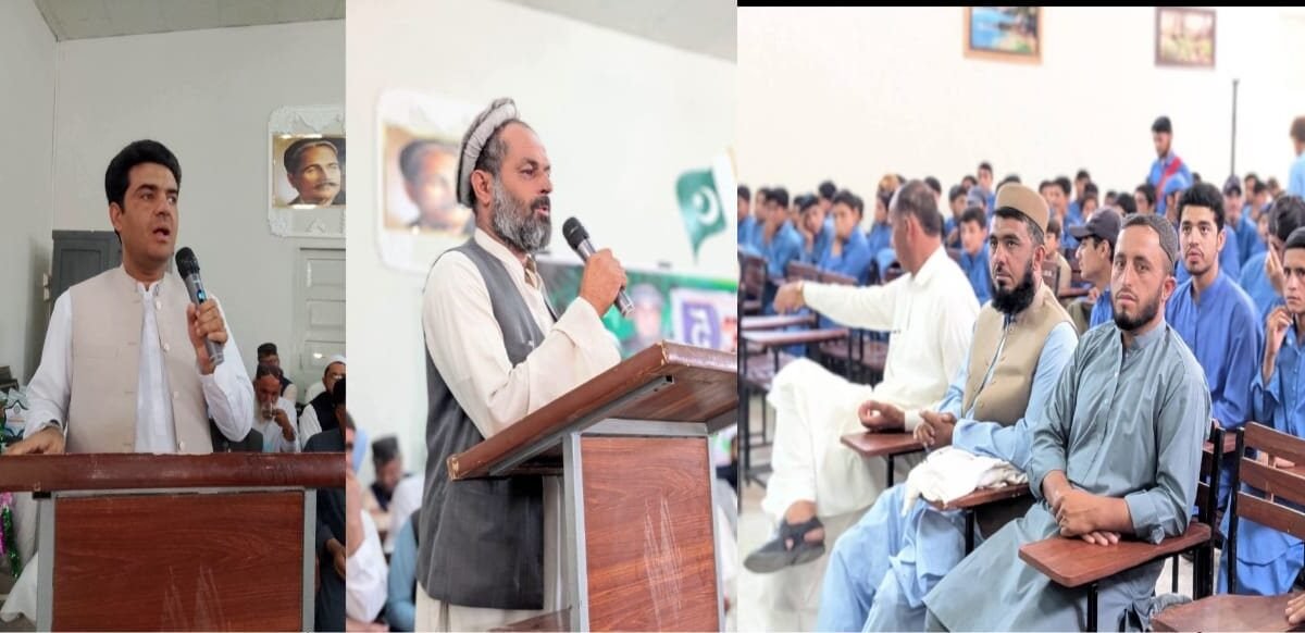 چمن کے GBMHS میں یوم اساتذہ کی تقریب، ڈی ای او عبدالقدوس اچکزئی اور حاجی رسالدار عبدالمالک اچکزئی کا خطاب