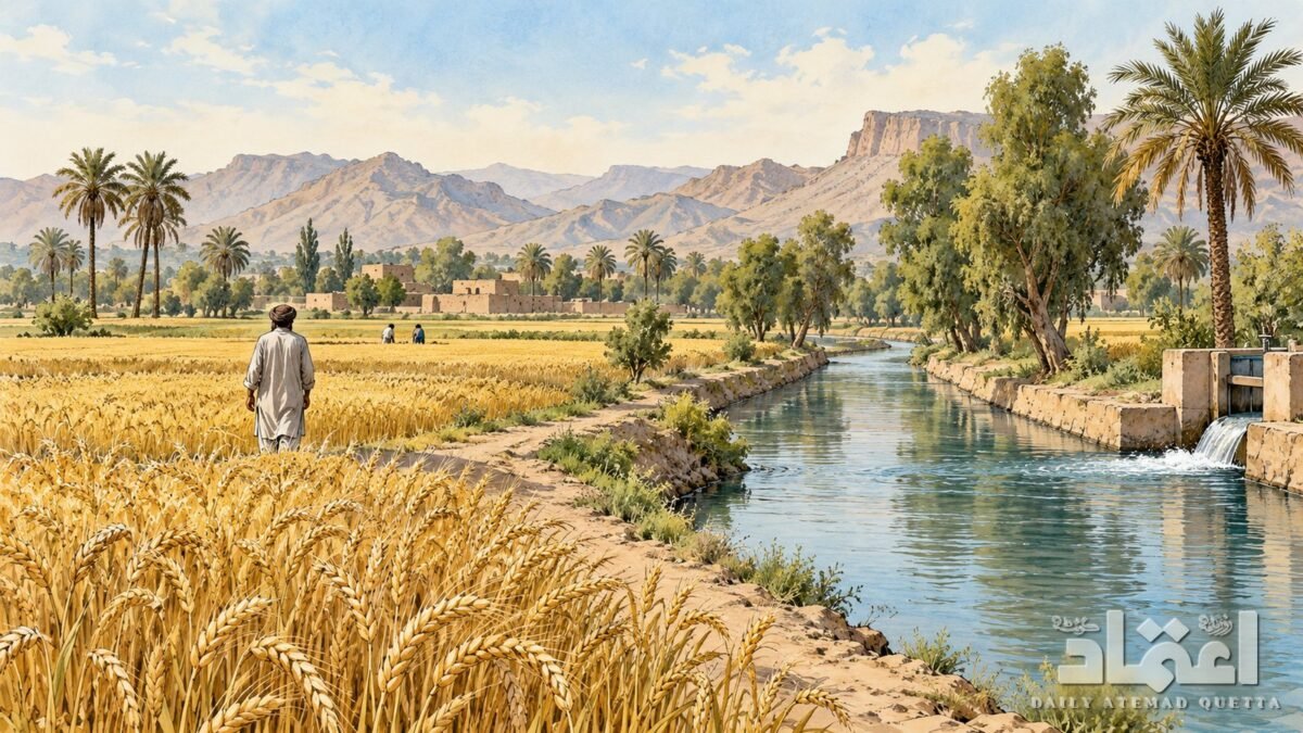 ضلع جعفرآباد: جھٹ پٹ کا اسٹیشن، نہری کھیت اور ڈیرہ اللہ یار