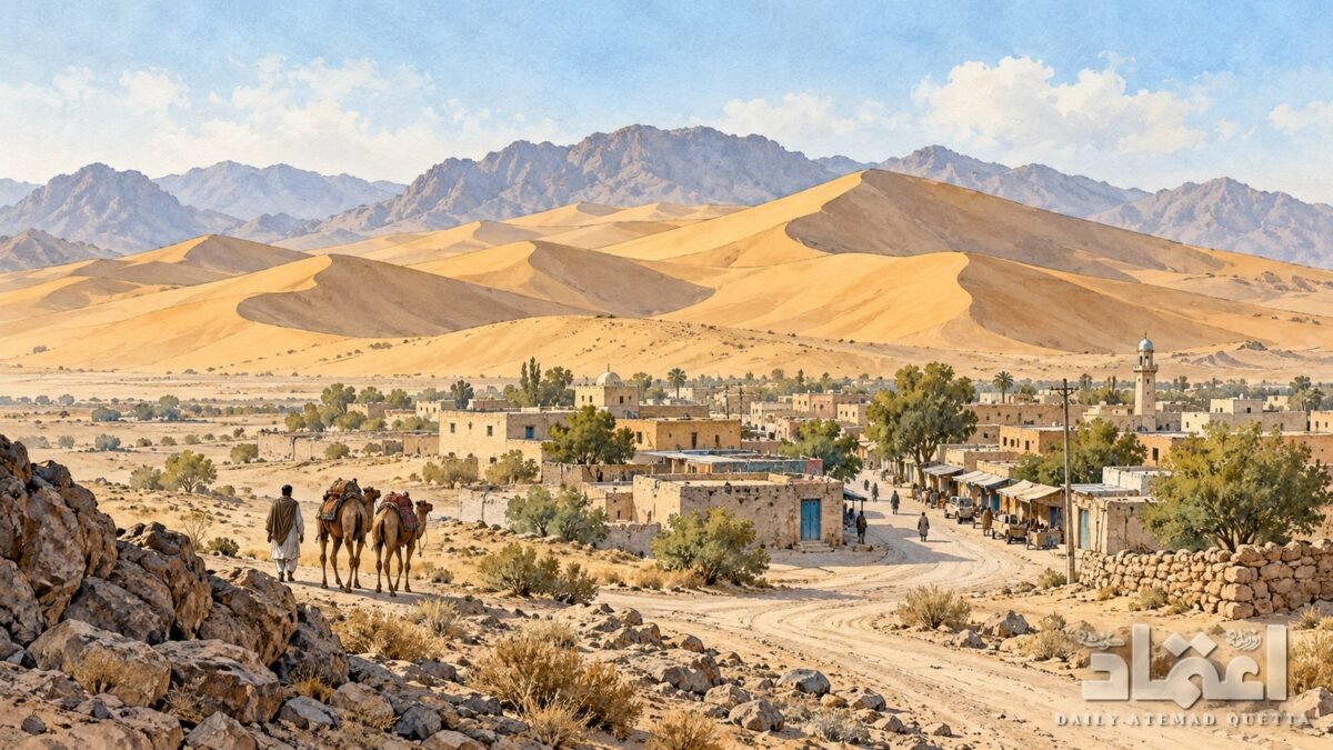 ضلع نوشکی: خیسار کی وادی، سیستان کے راستے کا دروازہ