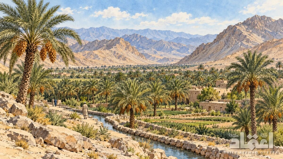 ضلع پنجگور: رخشان کی وادی اور مکران کی کھجور