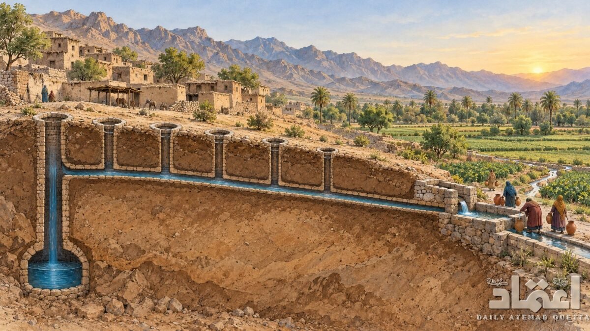 کاریز: صحرا کے نیچے بہتی ندیاں
