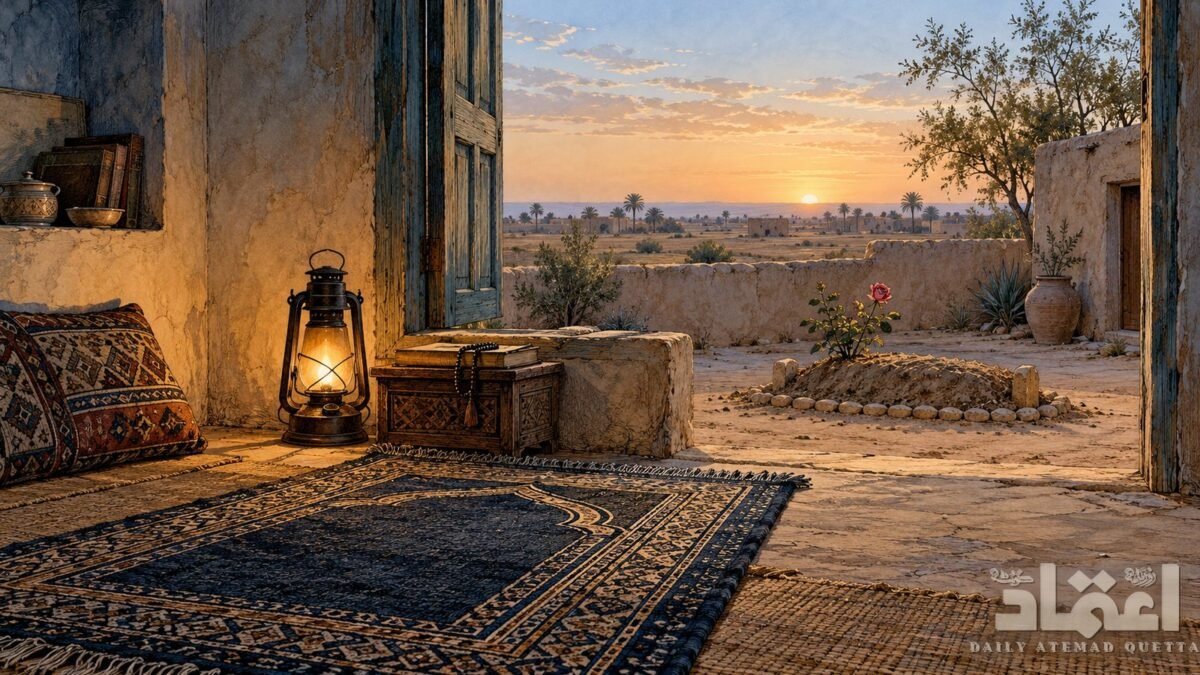 والدہ مرحومہ کی یاد میں