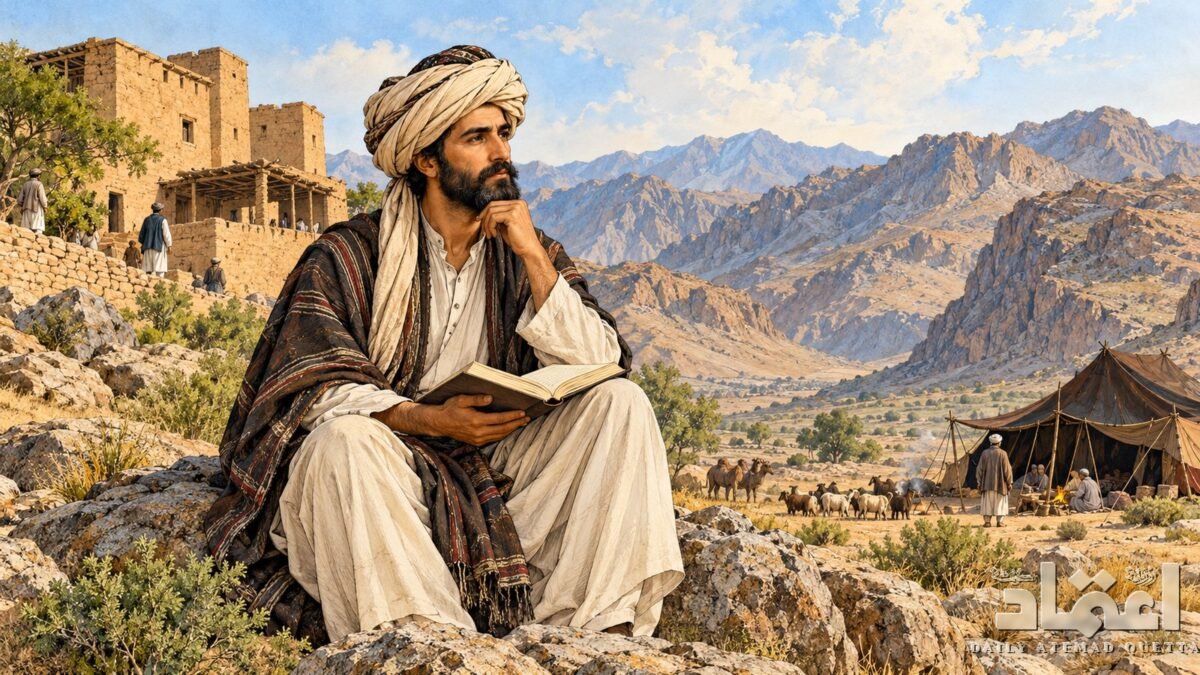 رحم علی مری: محل اور سوکھی روٹی کے بیچ کھڑا شاعر