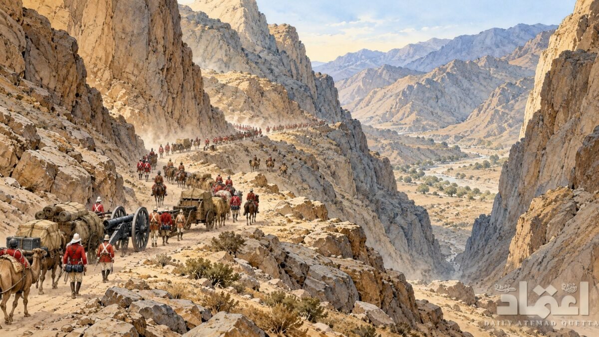انگریز درۂ بولان میں: پہلی افغان جنگ (1839)